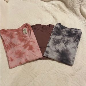 Lot of Victoria Secret Pink T-shirts XSMALL